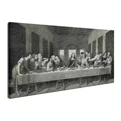 Obraz na płótnie Ostatnia Wieczerza Jezusa i Apostołów