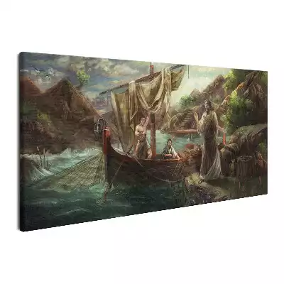 Obraz na płótnie Jezus powołuje apostołów Jakuba i Jana