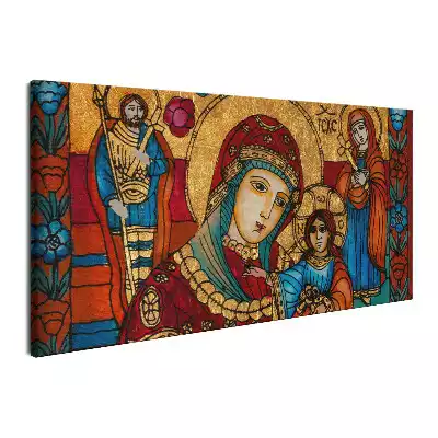 Obraz na płótnie Ikona Maryja Panna z Dzieciątkiem Jezus