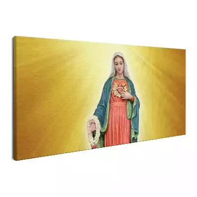 Obraz na płótnie Wizerunek Matki Boskiej Maryi