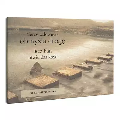 Zdjęcie na płótnie Cytaty Myśli z Pisma Św