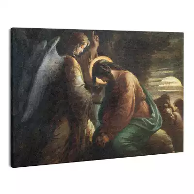 Zdjęcie na płótnie Jezus modlitwa w ogrodzie