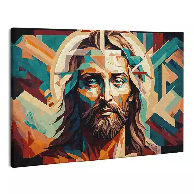 Zdjęcie na płótnie Jezus Zbawiciel Malowany