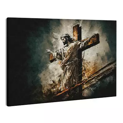 Zdjęcie na płótnie Jezus Chrystus na Krzyżu
