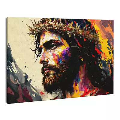 Zdjęcie na płótnie Jezus W Koronie Cierniowej