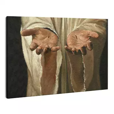Zdjęcie na płótnie Ręce Jezusa Zmartwychwstałego