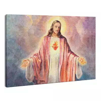 Zdjęcie na płótnie Serce Jezusa Zbawiciela