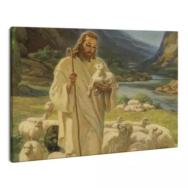 Zdjęcie na płótnie Jezus Dobry Pasterz