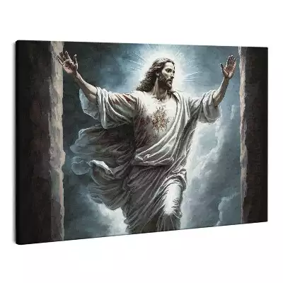 Zdjęcie na płótnie Jezus Zbawiciel w niebie