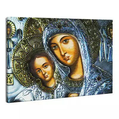 Zdjęcie na płótnie Dziewica Maryja i Jezus