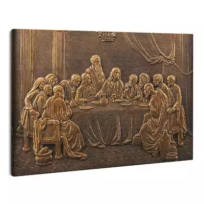 Zdjęcie na płótnie Płaskorzeźba Ostatnia Wieczerza