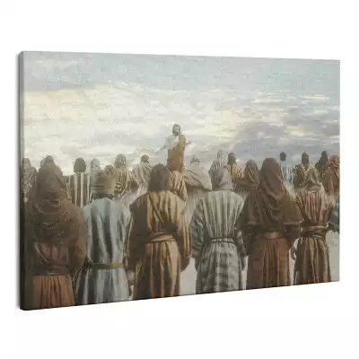 Zdjęcie na płótnie Jezus Chrystus Kazanie na Górze