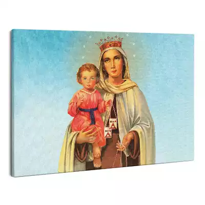 Zdjęcie na płótnie Matka Boża z małym Jezusem