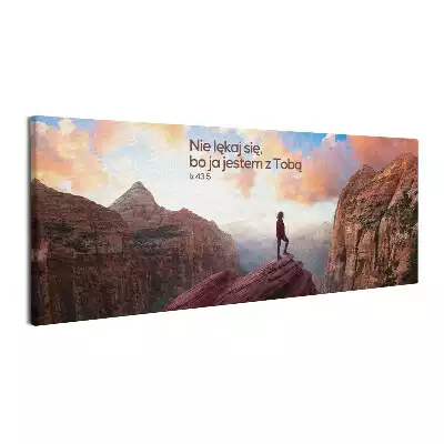 Obraz canvas na Komunię Cytaty z Pisma Św