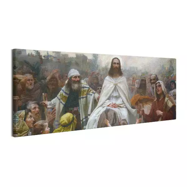 Obraz canvas Jezus Chrystus Niedziela Palmowa