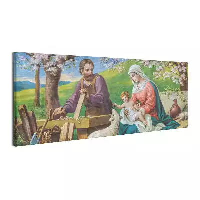 Obraz canvas Święta Rodzina Matka Boża Józef