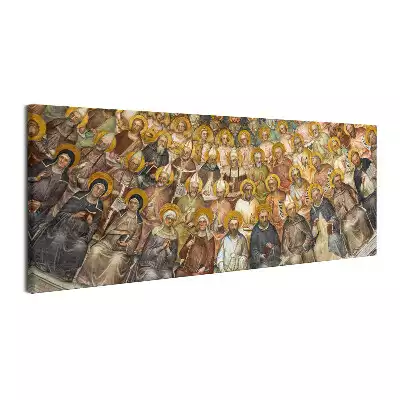 Obraz canvas Freski Świętych w katedrze – Giusto de Menabuoi