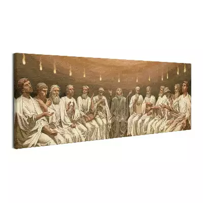 Obraz canvas Zesłanie Ducha Świętego na Maryję i Apostołów