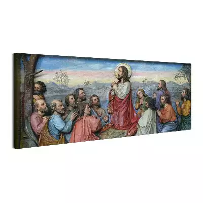 Obraz canvas Jezus i apostołowie na Górze Oliwnej
