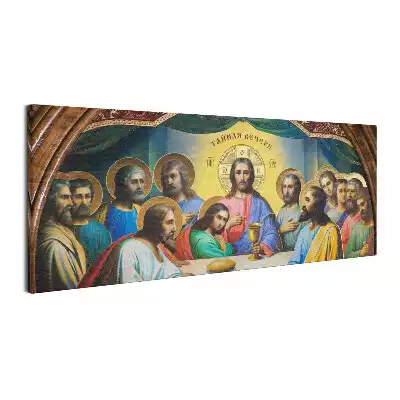 Obraz canvas Ostatnia wieczerza z XIX wieku