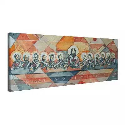 Obraz canvas Jezus Chrystus i uczniowie Ostatnia Wieczerza