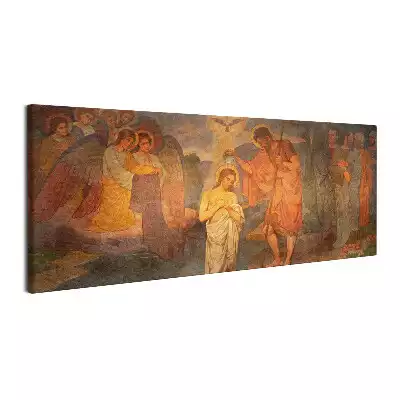 Obraz canvas Chrzest Świety Jezusa Chrystusa