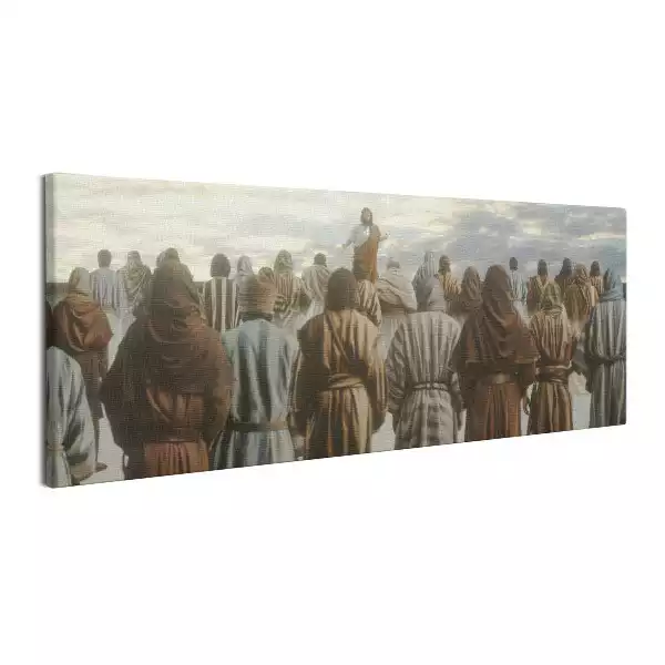 Obraz canvas Jezus Chrystus Kazanie na Górze