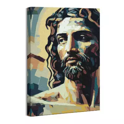 Obraz na płótnie Nowoczesny Portret Jezusa