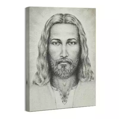 Obraz na płótnie Szkic Portret Jezusa Chrystusa