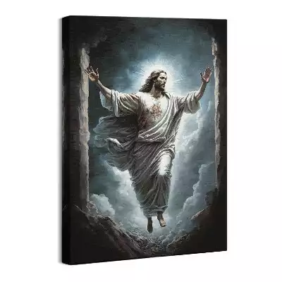 Obraz na płótnie Jezus Zbawiciel w niebie
