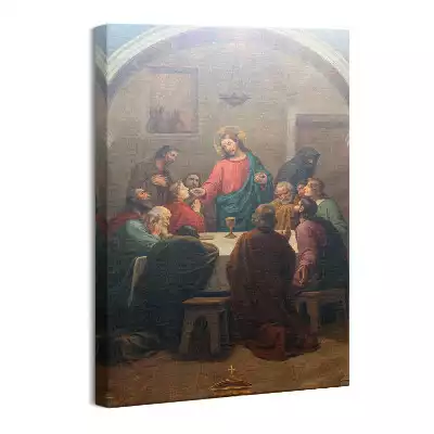 Obraz na płótnie Jezus i Apostołowie na ostatniej wieczerzy