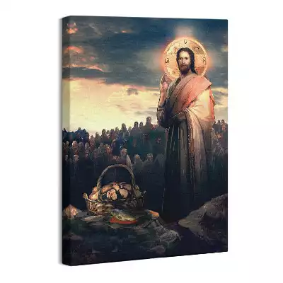 Obraz na płótnie Cud rozmnożenie ryb i chleba