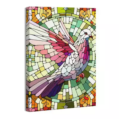 Obraz na płótnie Kolorowa mozaika Duch Święty