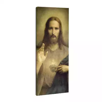 Obraz drukowany na płótnie Jezus Chrystus Eucharystia