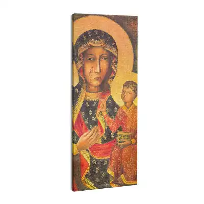 Obraz drukowany na płótnie Czarna Madonna Częstochowska