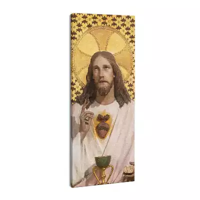 Obraz drukowany na płótnie Pan Jezus Eucharystia