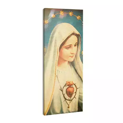 Obraz drukowany na płótnie Portret Matki Boskiej