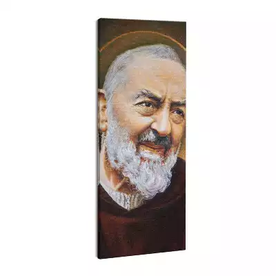 Obraz drukowany na płótnie Święty Ojciec Pio