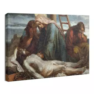 Obraz drukowany na płótnie Chrystus Zdjęty z Krzyża