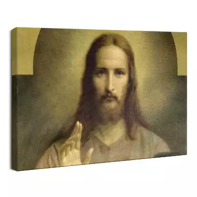 Obraz drukowany na płótnie Jezus Chrystus Eucharystia