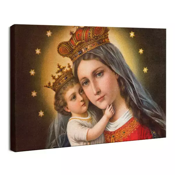 Obraz drukowany na płótnie Madonna Matka Boża