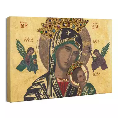 Obraz drukowany na płótnie Matka Boska Nieustającej Pomocy