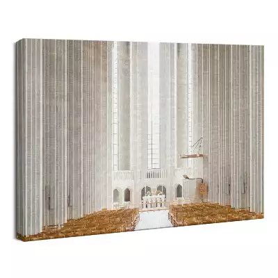 Obraz drukowany na płótnie Kościół Katedra