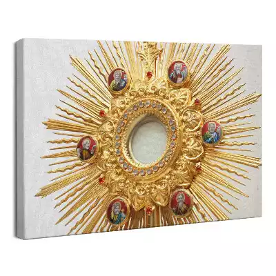 Obraz drukowany na płótnie Eucharystia Święta