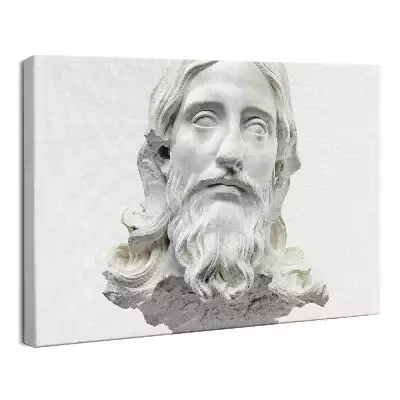Obraz drukowany na płótnie Jezus Chrystus Rzeźba