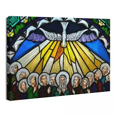 Obraz drukowany na płótnie Zesłanie Ducha Świętego