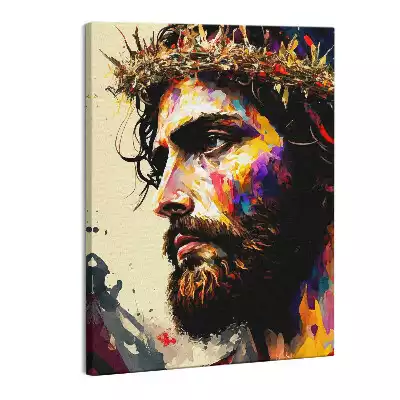 Zdjęcie na płótnie Jezus W Koronie Cierniowej