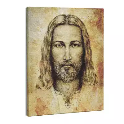 Zdjęcie na płótnie Sepia Portret Pana Jezusa