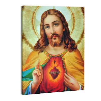 Zdjęcie na płótnie Serce Miłosierdzie Jezusa