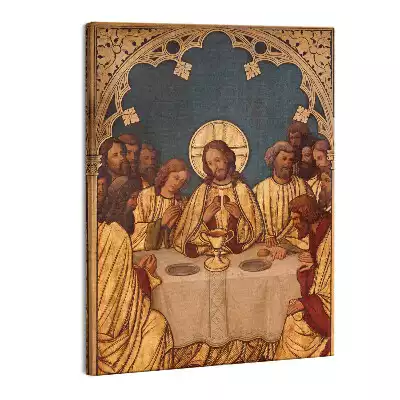 Zdjęcie na płótnie Jezus z Apostołami na ostatniej wieczerzy
